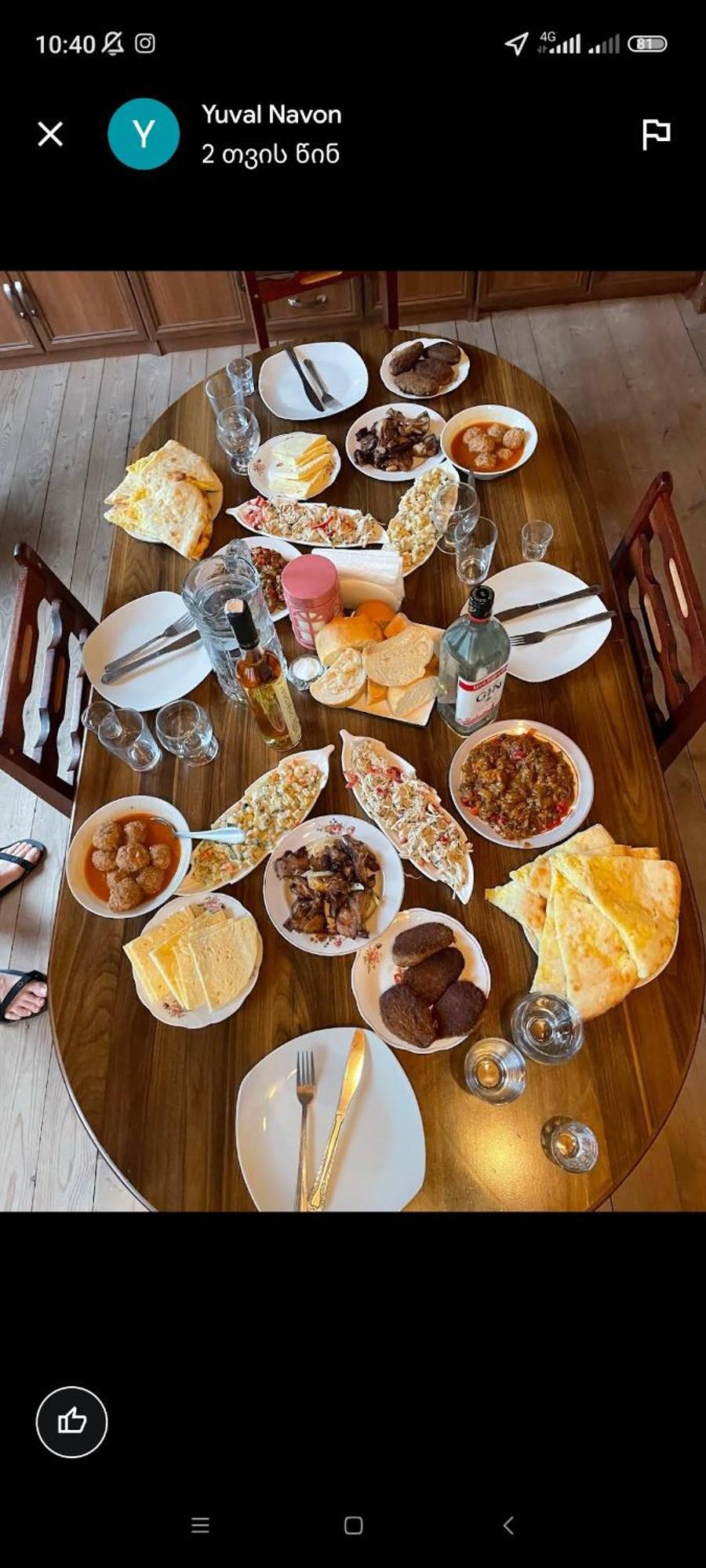 Maizer Qaldani Guesthouse Chvabiani Bagian luar foto