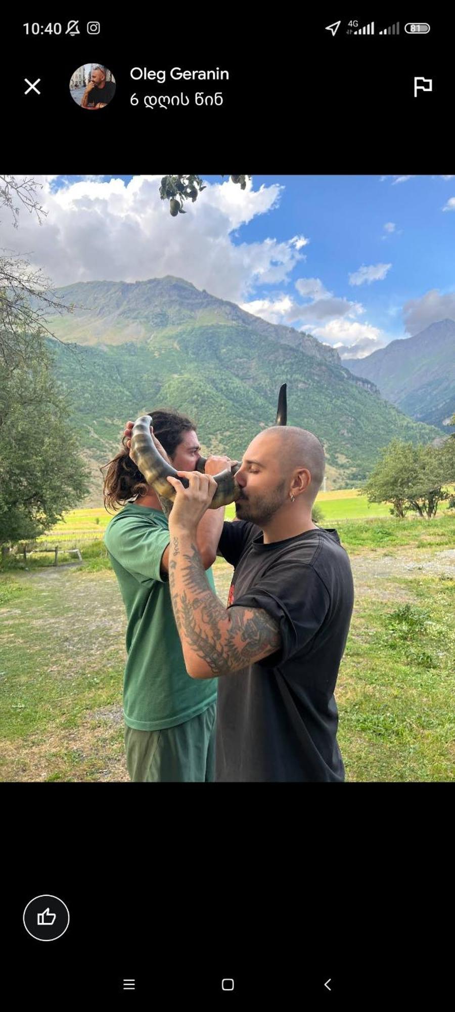 Maizer Qaldani Guesthouse Chvabiani Bagian luar foto